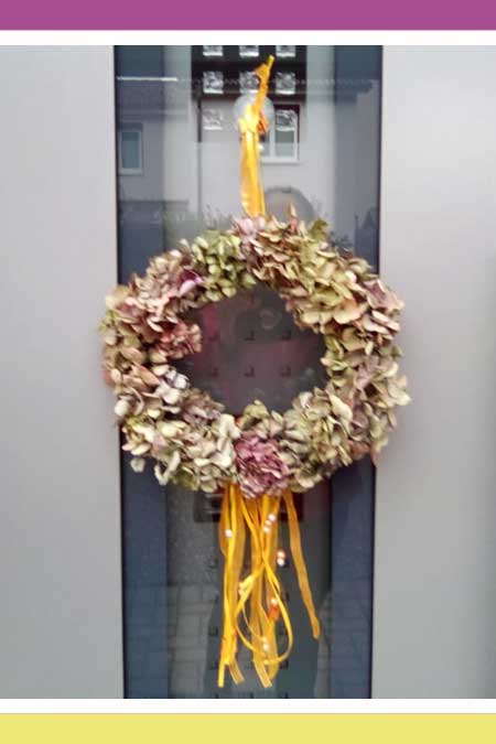 HYDRANGEA WREATH