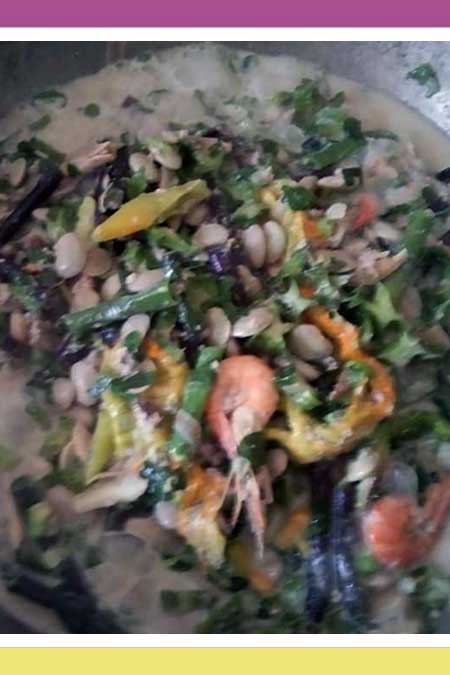 LIMA BEANS IN COCONUT CREAM (GINATAANG PATANI)