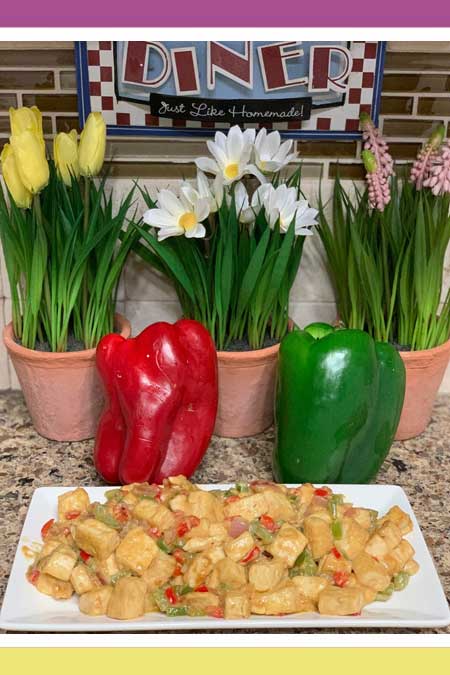 SIZZLING TOFU  A LA MAX’S