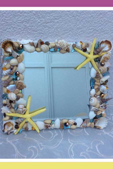 COOL SEASHELL MIRROR