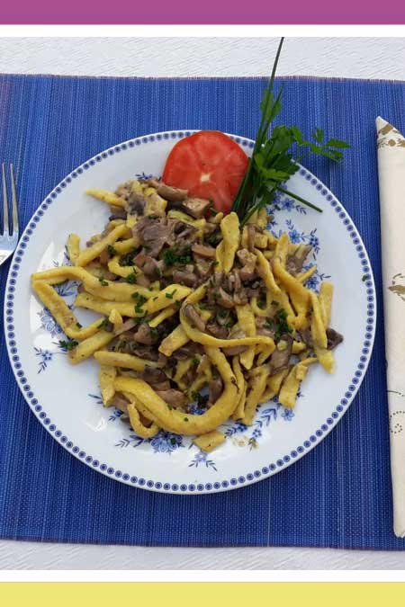 WILD CHAMPIGNONS PASTA 