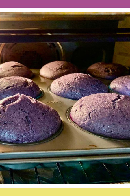 UBE CUPCAKES