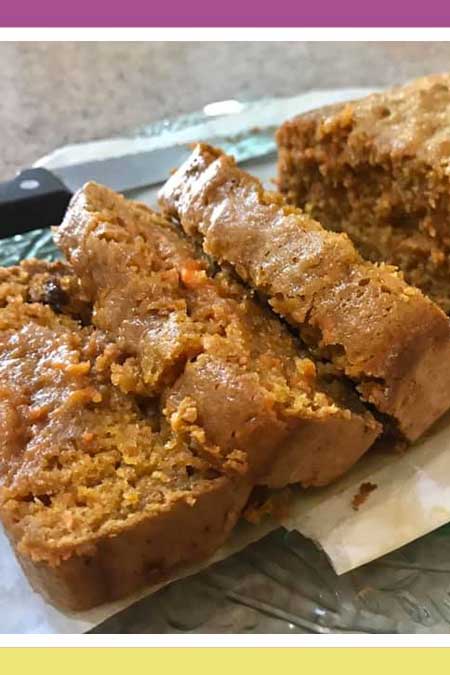 CARROT RAISIN  BREAD
