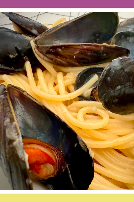 SPAGHETTI COZZE E PECORINO