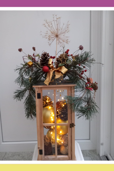 ZITA’S CHRISTMAS LANTERN : A BIT OF THE FOREST