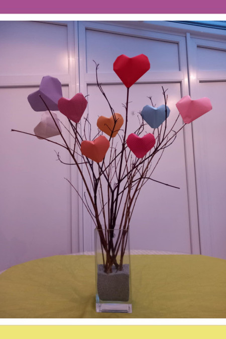 CRAFTING ORIGAMI HEARTS WITH LOVE