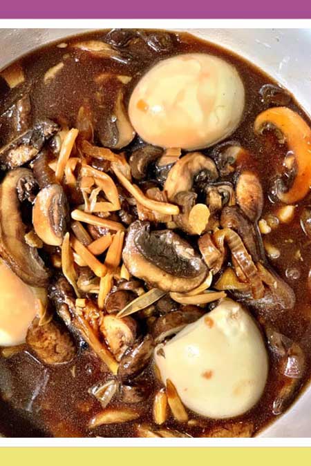 SUE’S ADOBO MUSHROOMS