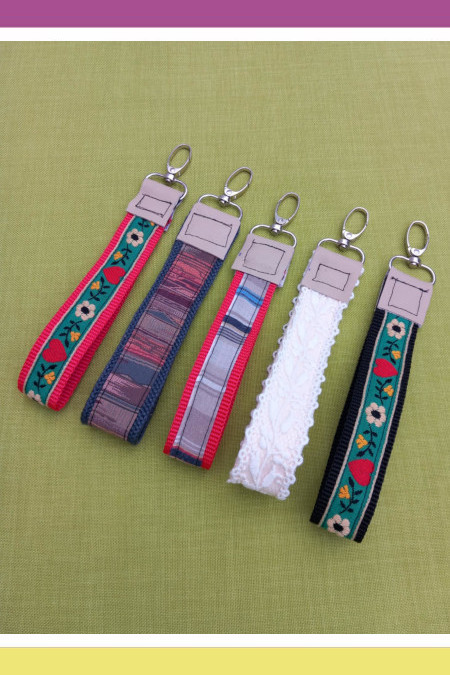 ZITA’S KEYCHAINS- SCRAPPY, SNAPPY, STYLISH