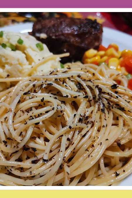 CHITO’S  DRIED SQUID PASTA
